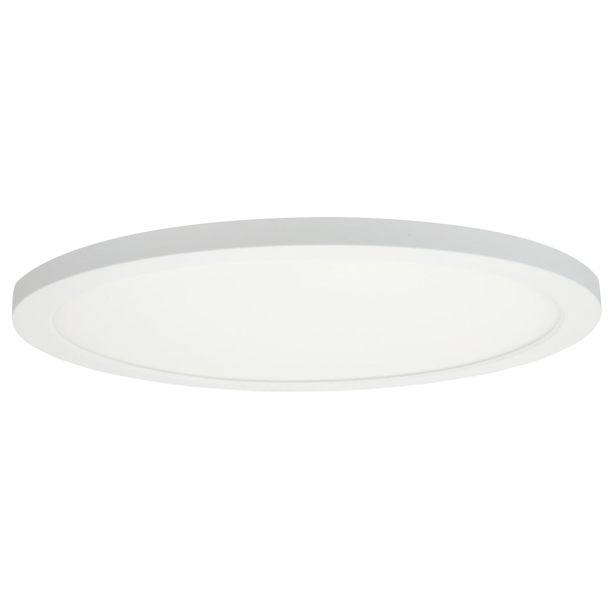 Sunlite Sunlite 81289 12” LED Round Flush Mount Mini Panel Light Fixture, 22 ...