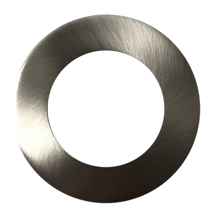 Luxrite 2" Regressed Interchangeable Canless Spotlight Round Trim Nickel Finish (LR23435)