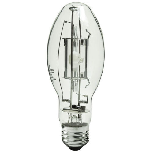 GE 12377 - 70 Watt - ED17 - Pulse Start - Metal Halide Protected Arc Tube - 3200K - ANSI M98/O - Medium Base - Universal Burn - MXR70/U/MED/O