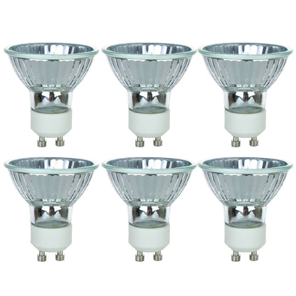 Sunlite 50MR16/CG/GU10/FL/120V/6PK Halogen 50W 120V MR16 Flood Light Bulbs (6 Pack)