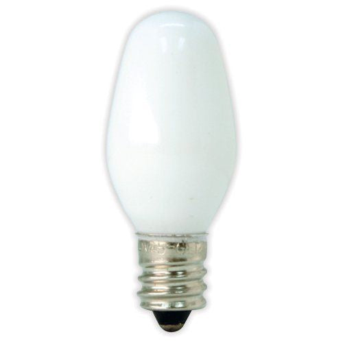 GE Lighting 20573 4-Watt Night Light, White C7 4CD,
