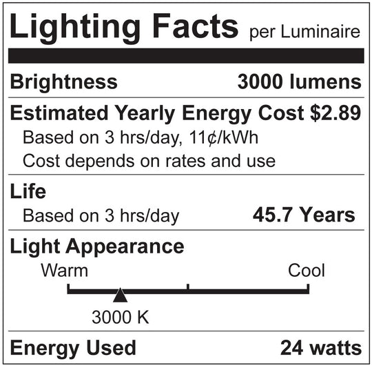 Luxrite LED 4' T5 3 Way Universal Light Tube, G5 Base, 24W, 3250 Lumens, 3000K - Soft White, 83 CRI, Frosted White Finish (LR34156)