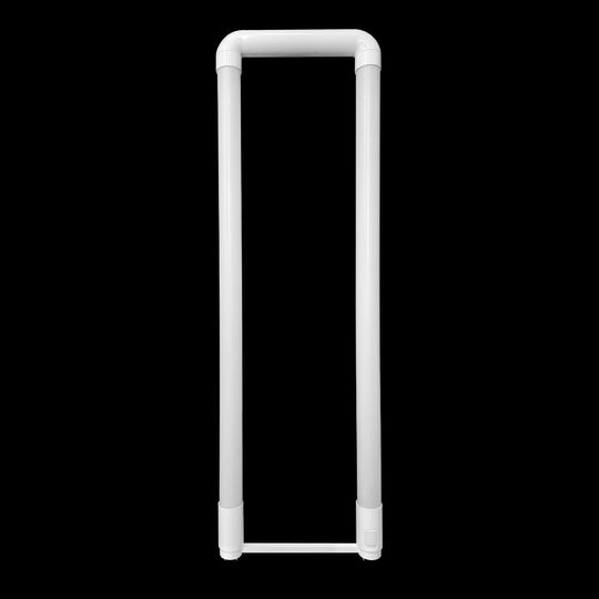 Luxrite LED T8 U6 U-Bend Universal 3 Way Tube Light, 15W, 1950 Lumens, Color Selectable - 3500K/4000K/5000K, 83 CRI, Frost Finish, Dimmable, Pack of 2 (LR23519)