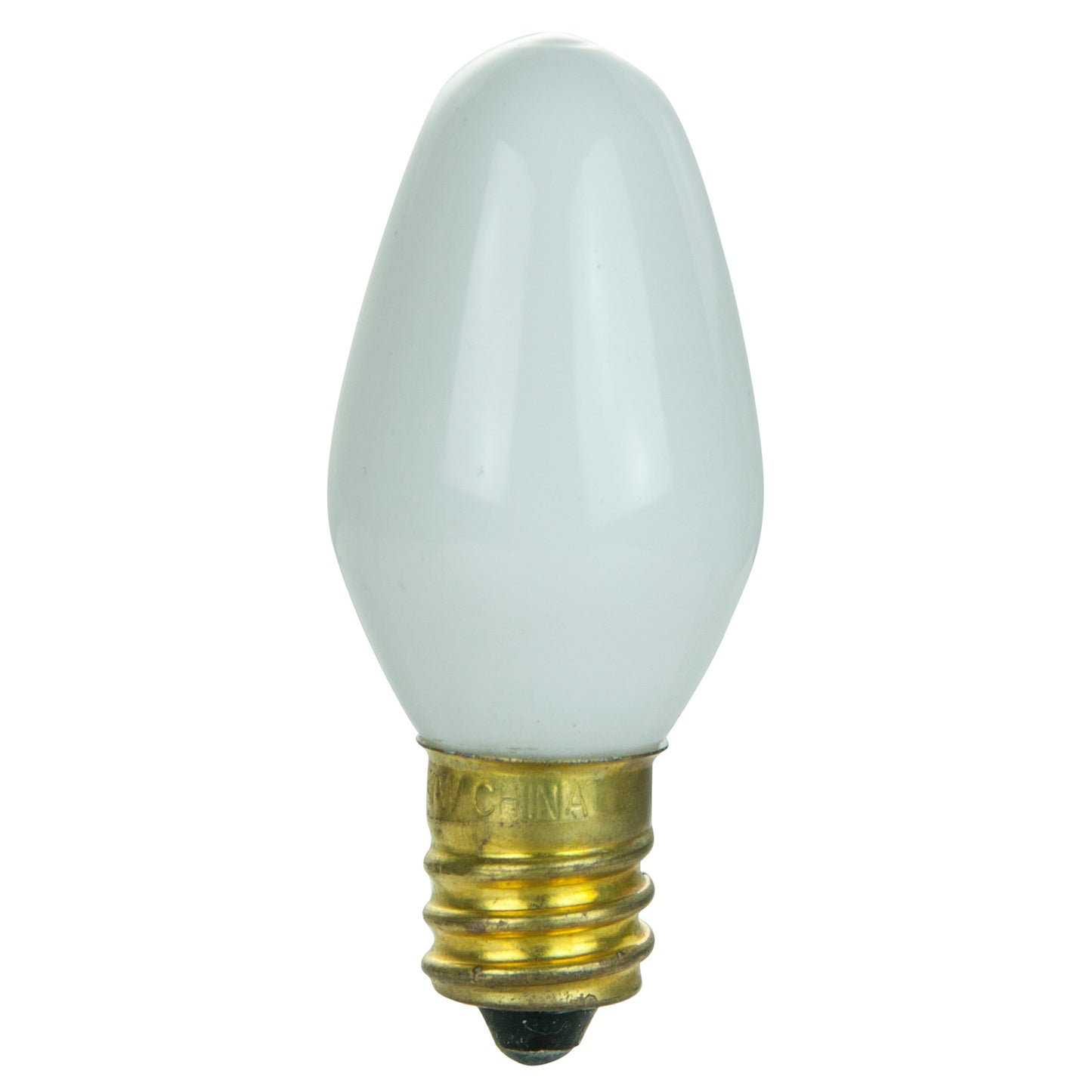 Sunlite 41592-SU 4C7 Incandescent, Light Bulb, 4 Watts, Candelabra Base (E12), Dimmable, Mercury Free, White, 12 Pack 26K - Warm White