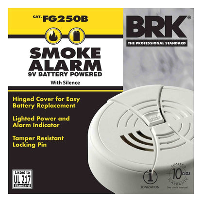 FG250B 9V Battery Smoke Alarm