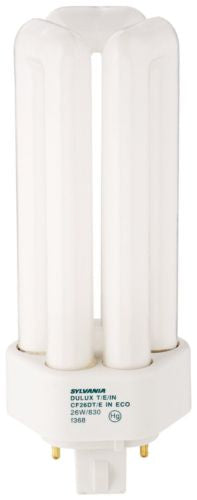 Sylvania 20880 Compact Fluorescent 4 Pin Triple Tube 3000K, 26-watt