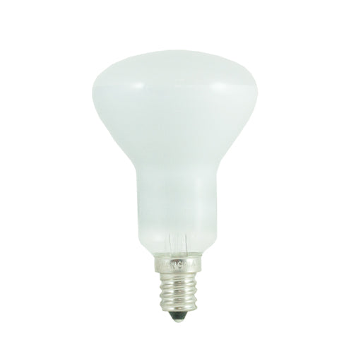Bulbrite 50R16/E12 50 Watt Incandescent R16 Fan Light Reflector Bulb, Candelabra Base, Clear