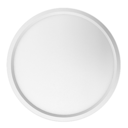Luxrite LED Surface Mount 7" Round Slim, 15W, 1000 Lumens, Color Selectable - 3000K/4000K/5000K, 80 CRI, White Finish, Dimmable (LR23592)
