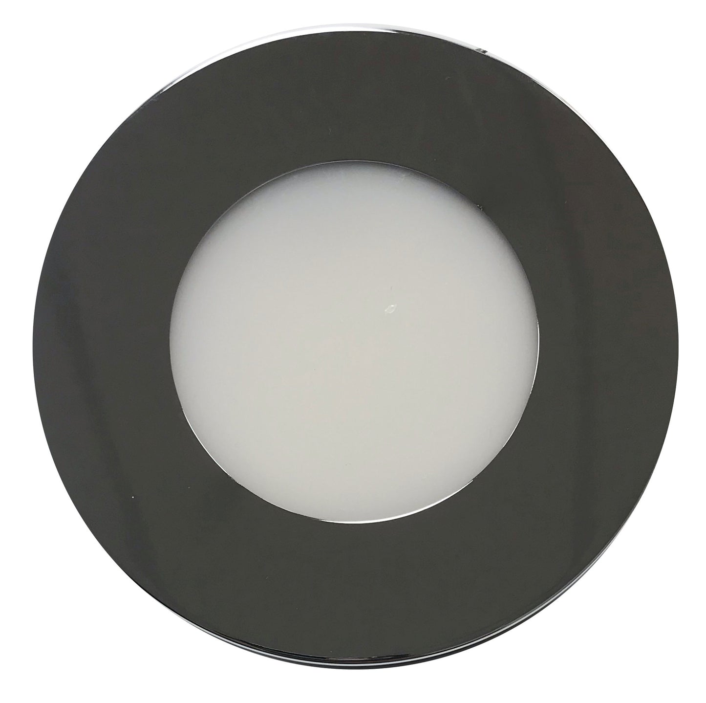 Luxrite 4" Universal Interchangeable Round Downlight Chrome Trim, Pack of 5  (LR24974)