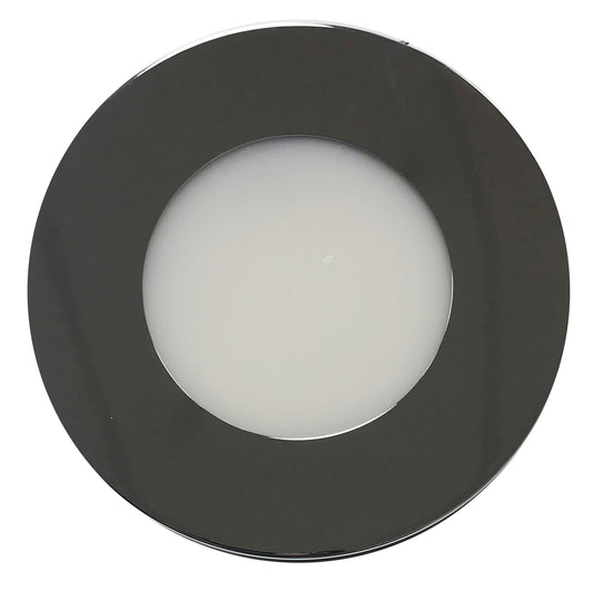 Luxrite 4" Universal Interchangeable Round Downlight Chrome Trim, Pack of 5  (LR24974)