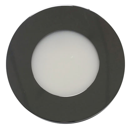 Luxrite 4" Universal Interchangeable Round Downlight Chrome Trim (LR24974)