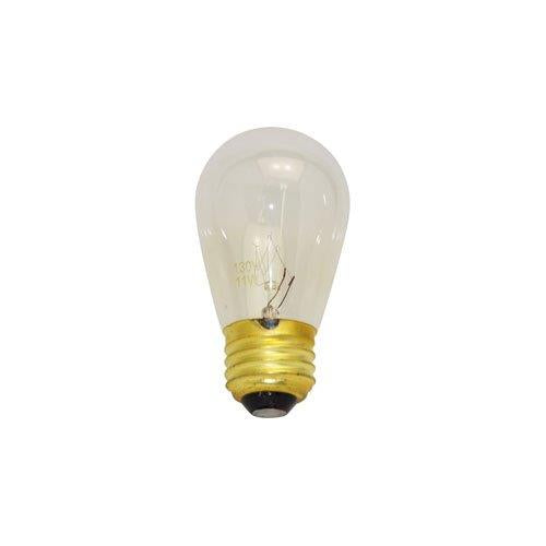 Bulbrite 11S14C 11W Dimmable S14 String Light Replacement Bulb, Medium Base, Clear