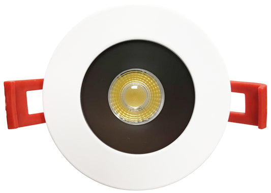 Luxrite 2" Regressed Interchangeable Canless Spotlight Bronze Finish Reflector , Pack of 7(LR23422)