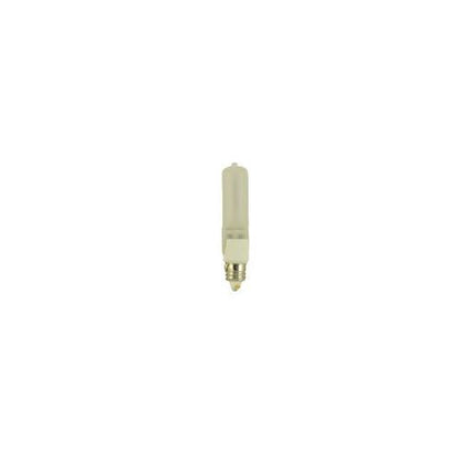 Bulbrite Q150FR/MC 150 Watt Dimmable Halogen JD T4 Capsule Bulb, Mini-Candelabra Base , Frost