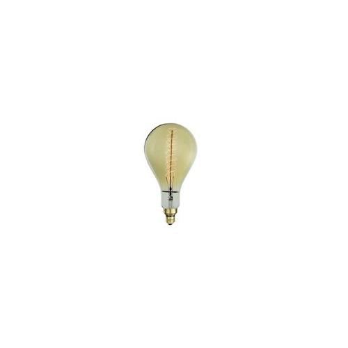 BULBRITE INCANDESCENT PS56 MEDIUM SCREW (E26) 60W DIMMABLE NOSTALGIC LIGHT BULB 2200K/AMBER 1PK (137101)