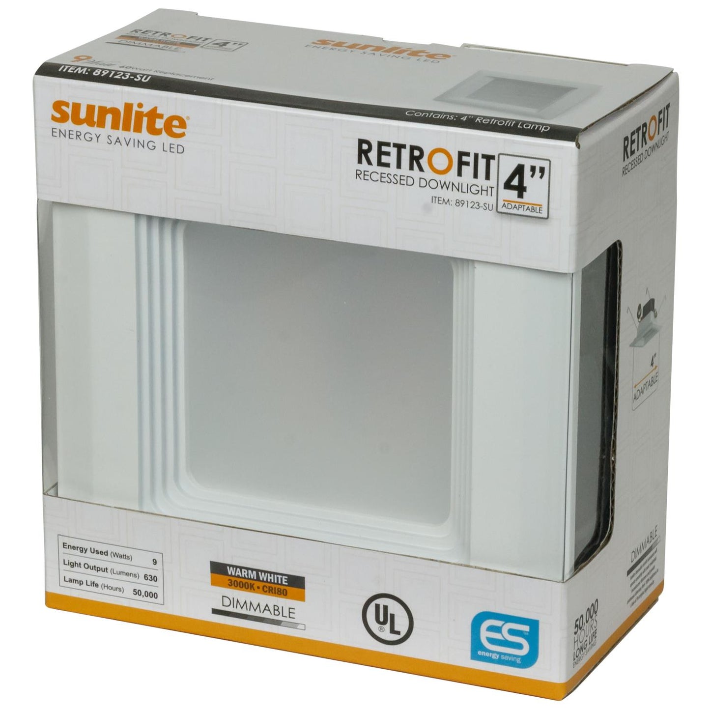 Sunlite LFX/RDL/4S/9W/DIM/30K 9 Watt LED Lamp Medium (E26) Base Warm White