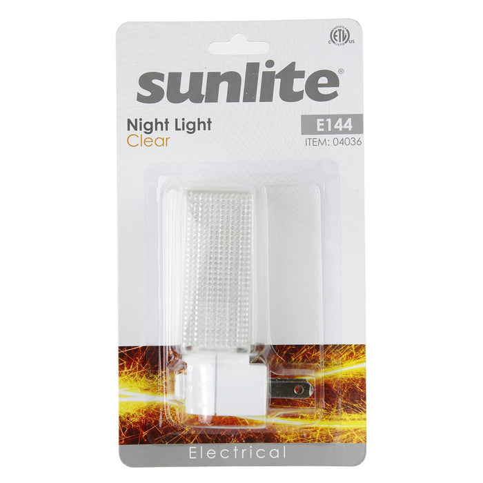 Sunlite E144 Clear Rectangular Basic Night Light