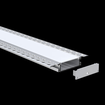 Luxrite LR43120 96" Recessed PLASTER-In Channel