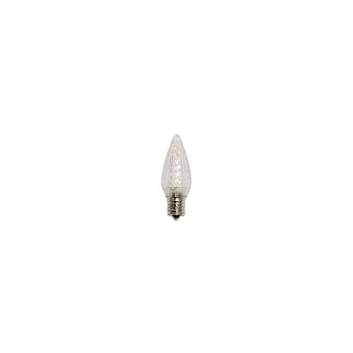 Bulbrite LED/C9C-25PK 00.35 Watt LED C9 Christmas Light Replacement Bulbs, Candelabra Base, Clear, 25-Pack