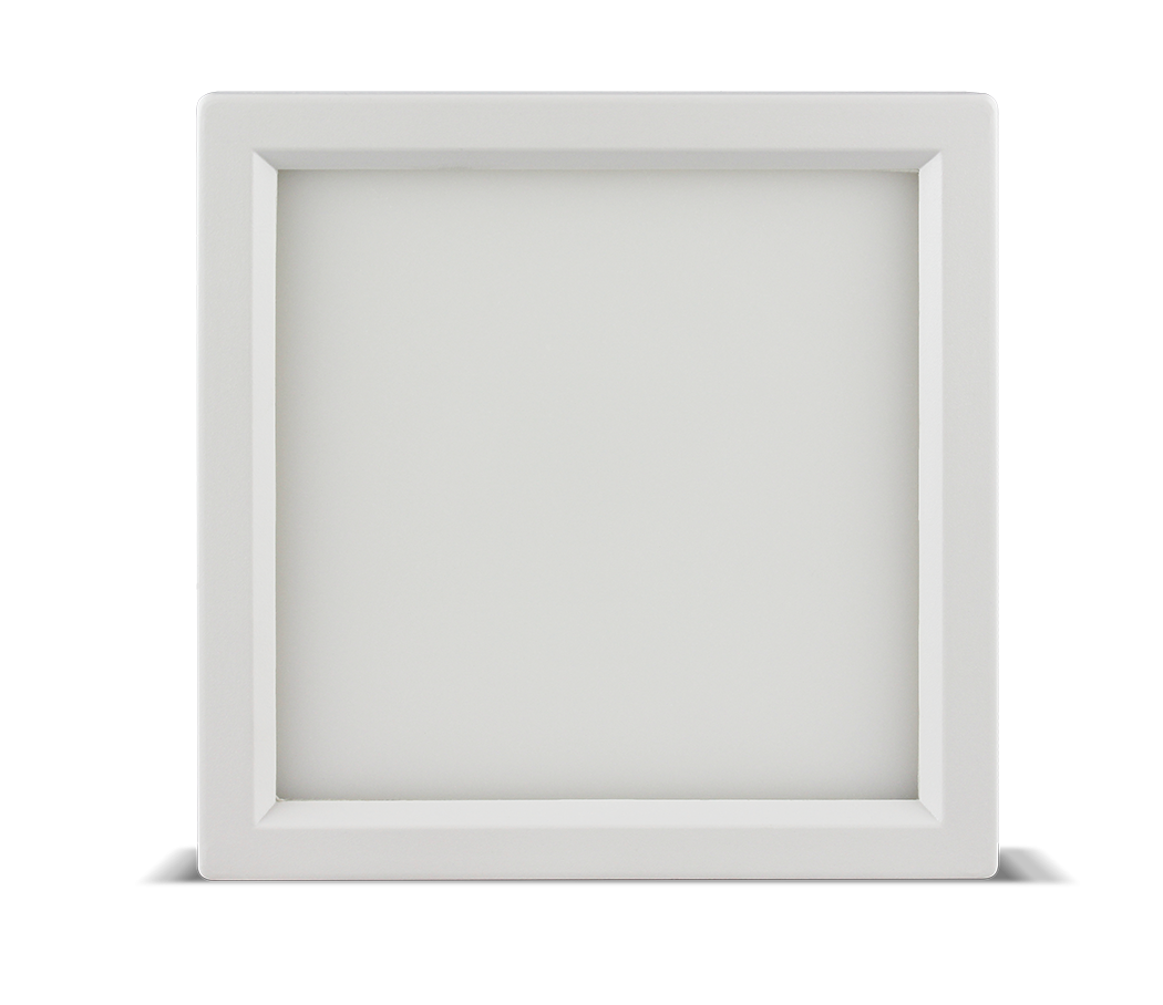 Luxrite Surface Mount LED10/SLIM4/40K/W/SQ 4000K Cool White