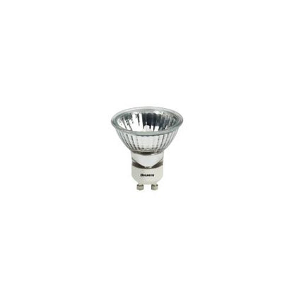 Bulbrite FMW/GU10 35 Watt Dimmable Halogen Lensed MR16 Bulb, Twist and Lock GU10 Base, Clear