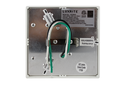Luxrite Surface Mount LED10/SLIM4/40K/W/SQ 4000K Cool White