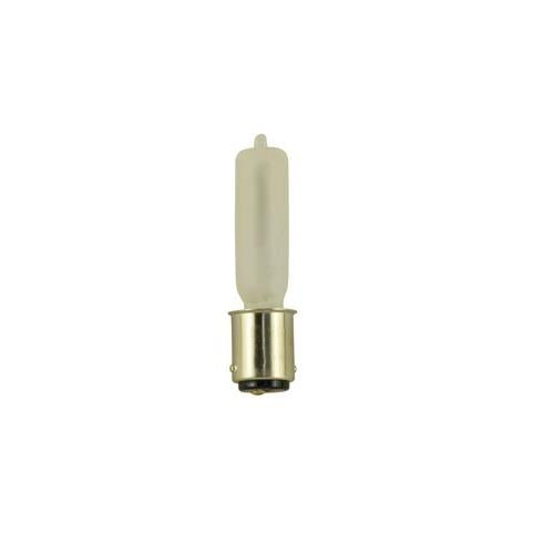 Bulbrite Q250FR/DC 250 Watt Dimmable Halogen JD T4 Capsule Bulb, Double Contact Bayonet Base, Frost