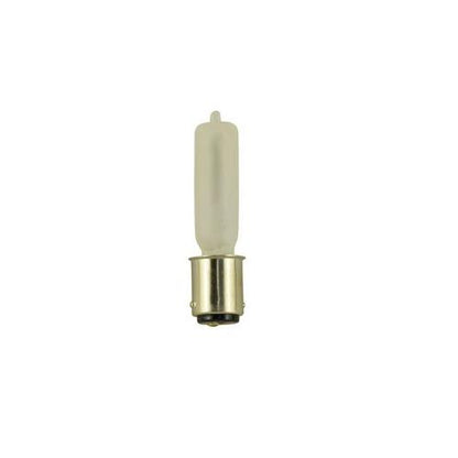 Bulbrite Q250FR/DC 250 Watt Dimmable Halogen JD T4 Capsule Bulb, Double Contact Bayonet Base, Frost