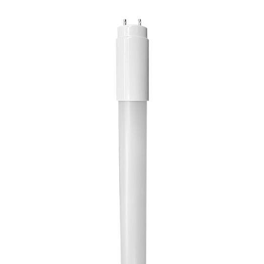 Luxrite LED 2' T8 Universal 11W Shatter Proof Ballast Compatible Light Tube, G13 Base, 1100 Lumens, 3000K - Soft White, 83 CRI, Frosted White Finish (LR34070)