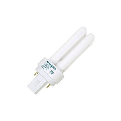 Sylvania 20689 CF9DD/827/ECO-9 Watt CFL Light Bulb-Compact Fluorescent-2 Pin G23-2 Base-2700K