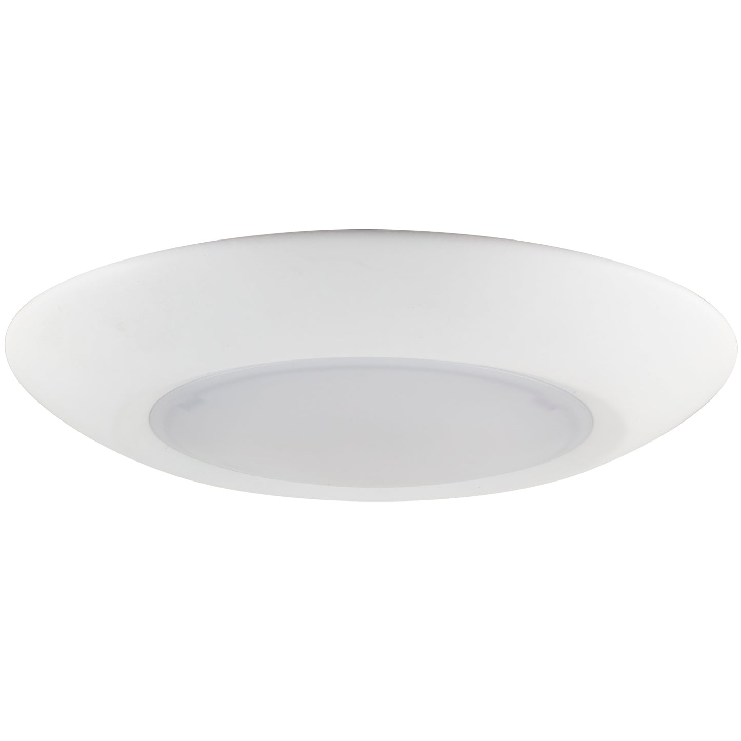 Sunlite 88209 7.5” Round Flush Mount Disc Fixture, 15 Watts (100w=), 1050 Lumens, 3000K Warm White, Dimmable, 90 CRI, ETL Listed, Energy Star, Matte White, For Entryways, Bedrooms & Hallways