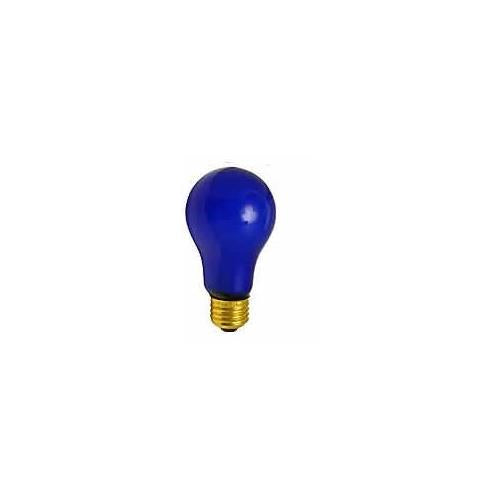 Bulbrite 60A19PG 60 Watt Incandescent Plant Grow A19, Medium Base, Blue