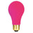 Bulbrite 40A/CP 40 Watt Incandescent A19 Party Bulb, Medium Base, Ceramic Pink