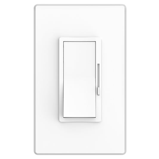 DIMMER/LED/WH/0-10V ROCKER SWITCH+SLIDE SUNLITE