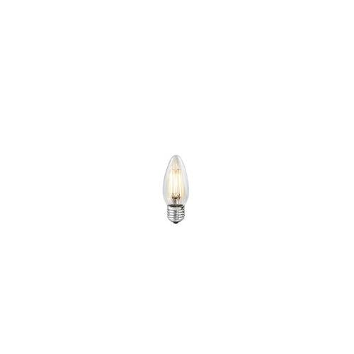 Bulbrite LED4B11/27K/FIL 4-Watt LED Filament B11 Chandelier Bulb, 40W Equivalent, Medium Base, Warm White