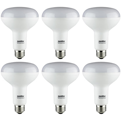 Sunlite LED BR30 Hospitality Series 12W (65W Equivalent) Light Bulb Medium (E26) Base, Warm White