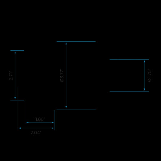Luxrite LED 3" Round Regressed High Output Mini Panel , 10W, 800 Lumens, Color Selectable - 2700K/3000K/3500K/4000K/5000K, 80 CRI, Dimmable (LR22630)