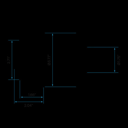 Luxrite LED 3" Round Regressed High Output Mini Panel , 10W, 800 Lumens, Color Selectable - 2700K/3000K/3500K/4000K/5000K, 80 CRI, Dimmable (LR22630)