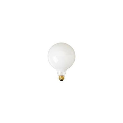 Bulbrite 40G40WH 40 Watt Incandescent G40 Globe, Medium Base, White