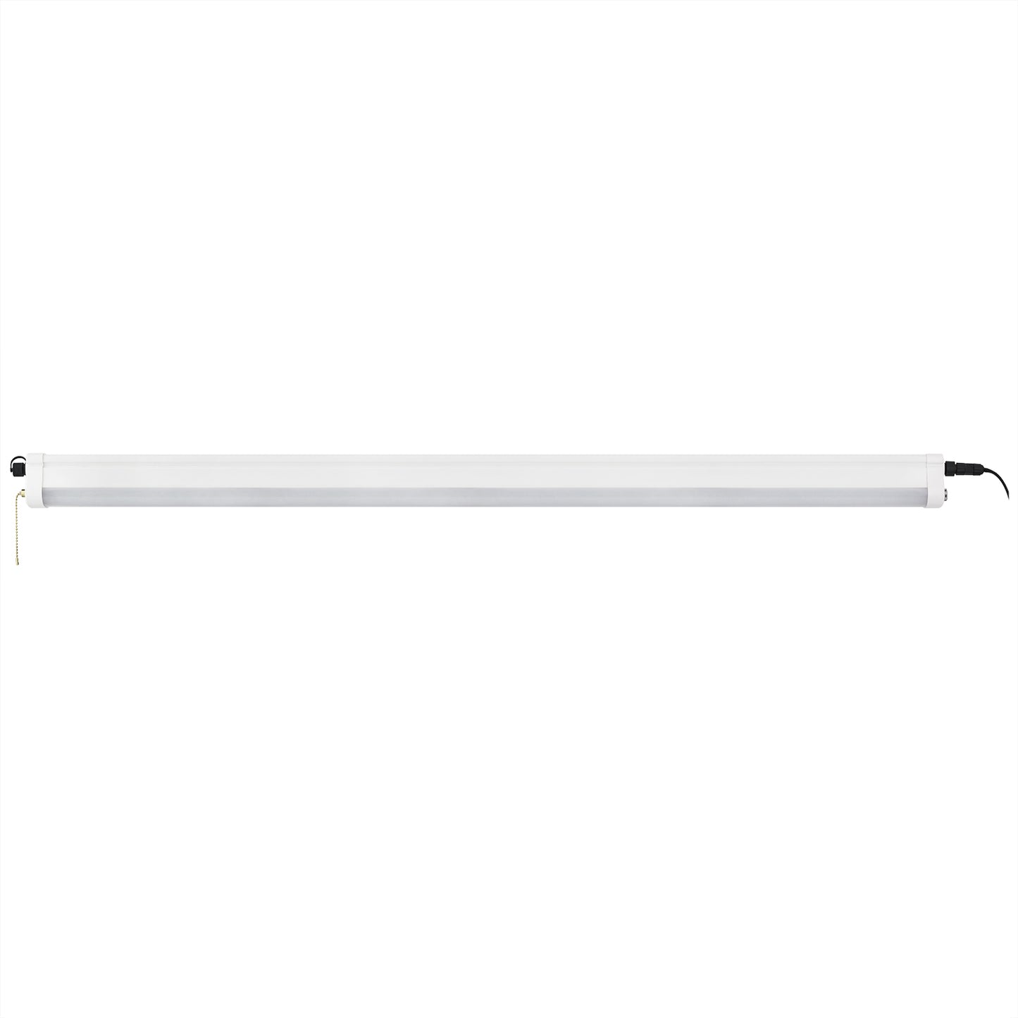 Sunlite 85316-SU 47.2-Inch Linear LED Shop Light Fixture, 40 Watts, Waterproof (IP65), Linkable, Plug-In, 4000 Lumen, White Finish, 40K - Cool White