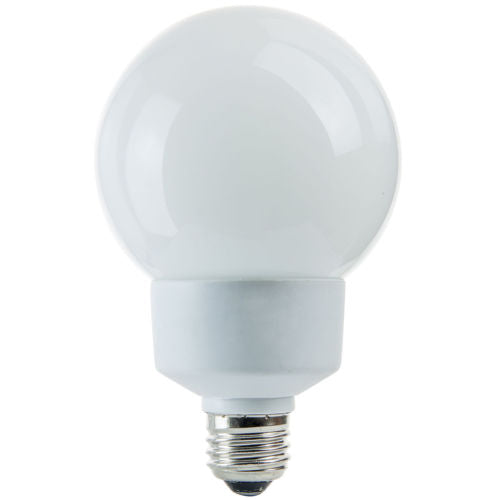 Sunlite 25 Watt Globe Warm White Medium Base CFL Light Bulb