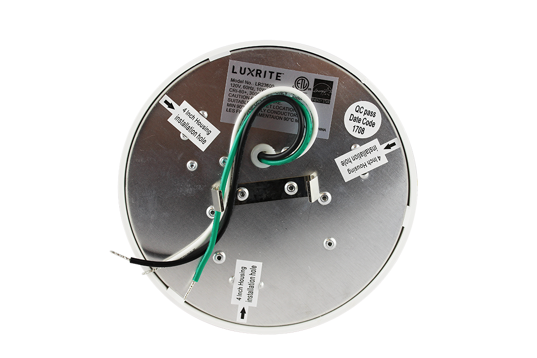 Luxrite Surface Mount LED10/SLIM5/40K/W/RD 4000K Cool White
