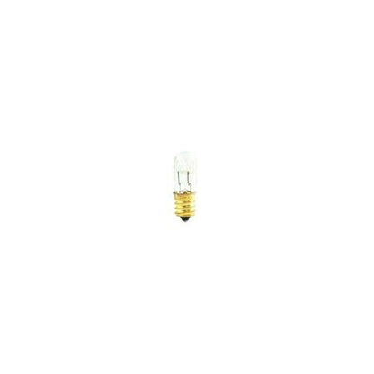 Bulbrite 15T4/130V 15 Watt Incandescent Appliance & Amusement T6 Tubular Bulb, Candelabra Base, Clear