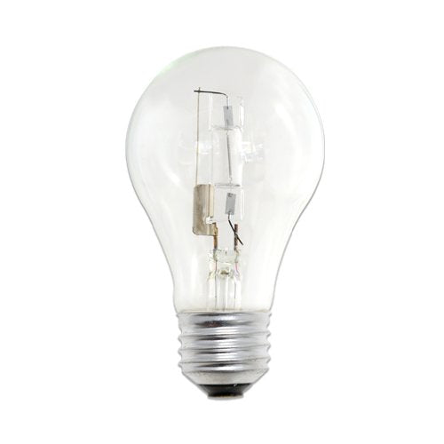 Bulbrite 72A19CL/ECO 72 Watt Dimmable Eco-Friendly Halogen A19 Bulb, Medium Base, Clear, 100 Watt Equivalent, 2-Pack