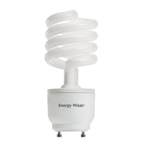 Bulbrite CF23WW/GU24/DM 23 Watt Energy Wiser Dimmable Compact Fluorescent T3 Coil, Twist and Lock GU24 Base, Warm White, 100 Watt Equivalent