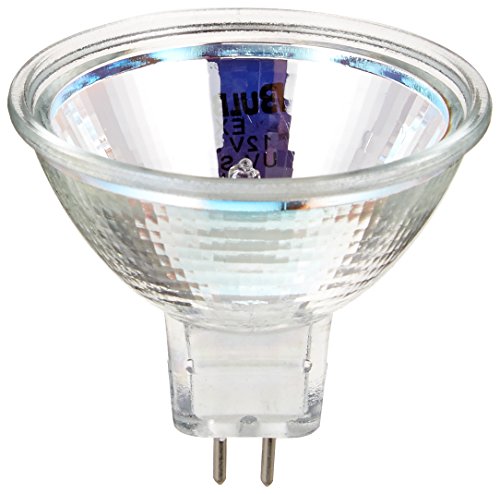 Bulbrite EXT 50 Watt Dimmable Halogen MR16 Bulb, Bi-Pin GU5.3 Base, Clear