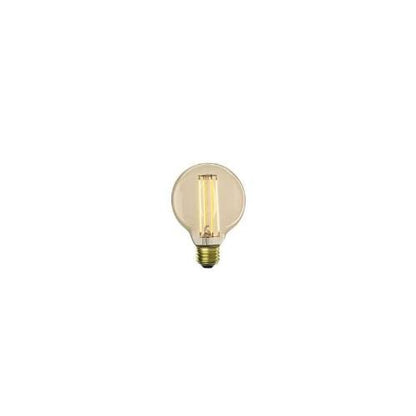 Bulbrite LED5G25/22K/FIL-NOS/2 5 Watt LED Nostaglic Filament G25 Bulb, Medium (E26)  Base, Antique Finish