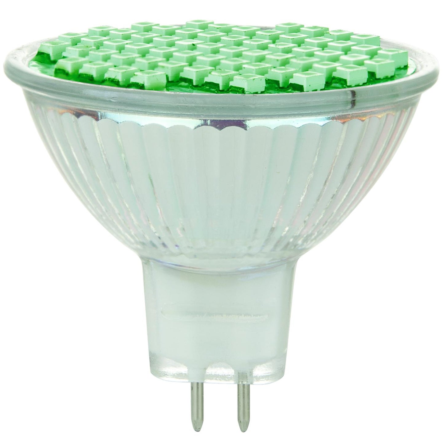 Sunlite LED MR16 Colored 2W (20W Halogen Equivalent) Bulb (GU5.3) Base, Green