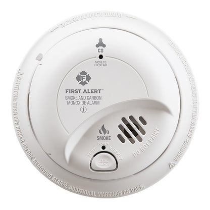 SC9120B HARDWIRED SMOKE AND CARBON MONOXIDE ALARM WITH BATTERY BACKUP