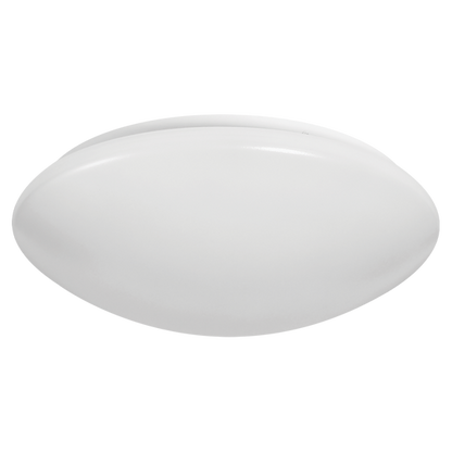 Luxrite LED Surface Mount Cloud 11" Round Puff, 20W, 1500 Lumens, Color Selectable - 2700K/3000K/3500K/4000K/5000K, 80 CRI, Frost White Finish, Dimmable (LR23158)